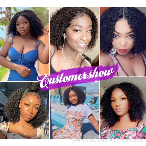 Human Hair Wigs  Lace front hair Glueless Lace front Wigs human hair transparent lace frontal wigs for black women